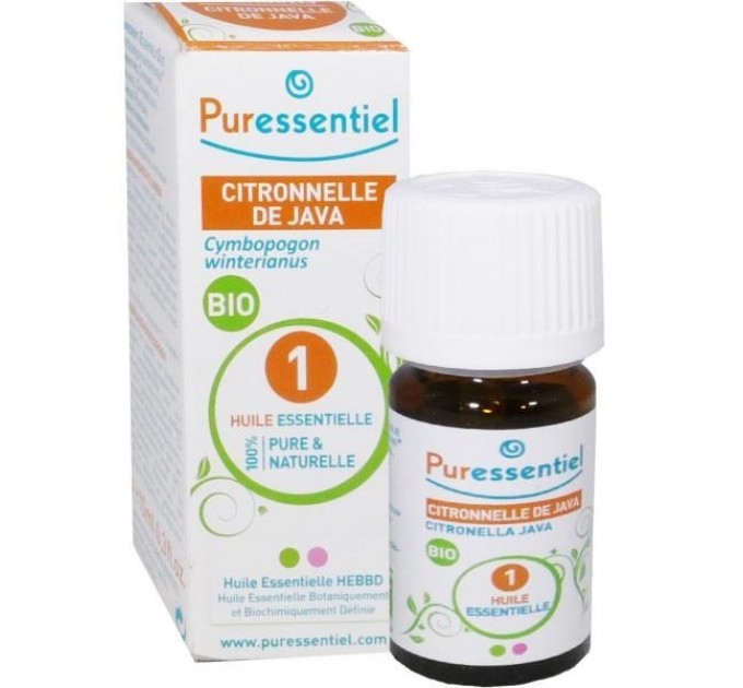 Эфирное масло лемонграсса puressentiel Citronnelle de Java 10 мл