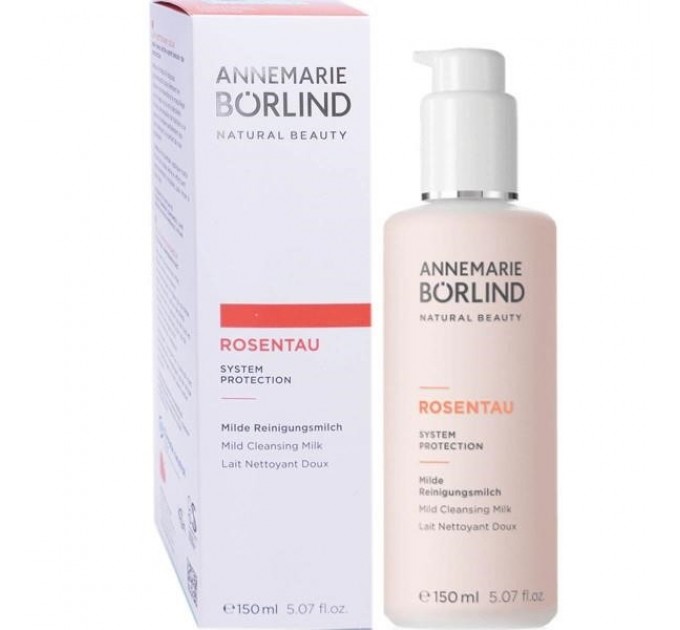 Нежное очищающее молочко BÖRLIND Lait Nettoyant Doux ROSENTAU 150 мл