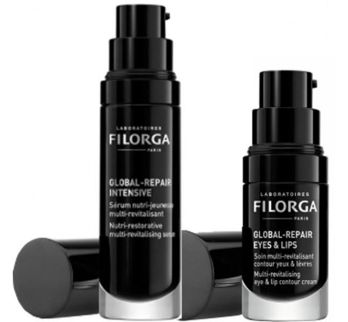 Набор Filorga Pack Serum сыворотка 30 мл + крем для глаз и губ Eyes & Lips 15 мл
