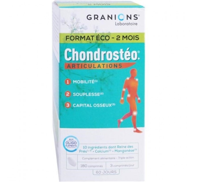Комплекс для суставов Chondrosteo Articulations discount de GRANIONS 180 таблеток