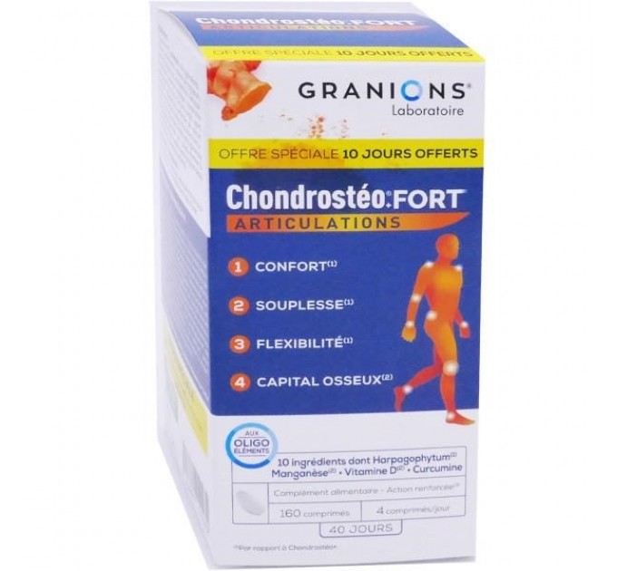 Комплекс для суставов GRANIONS CHONDROSTEO 160 таблеток