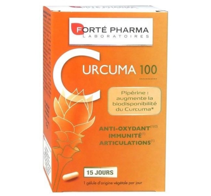 Комплекс для иммунитета FORTE PAHRMA Curcuma 100 x15 капсул