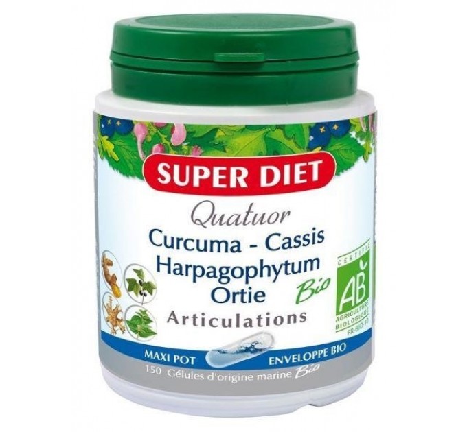 Комплекс для суставов QUATUOR Articulations Curcuma Cassis SUPER DIET