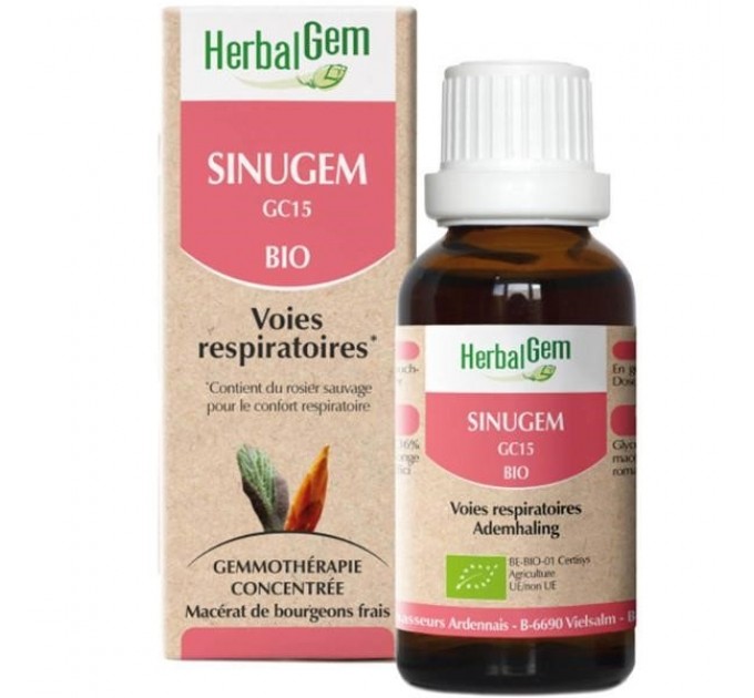 Концентрат для дыхательных путей SINUGEM BIO Concentré HERBALGEM 30 мл