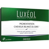 Капсулы против седины и выпадения волос Luxeol Cheveux Blancs & Gris 30 капсул