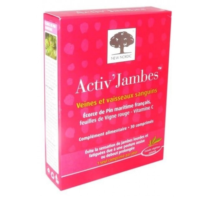 Добавка для ног Activ’Jambes NEW NORDIC 30 таблеток