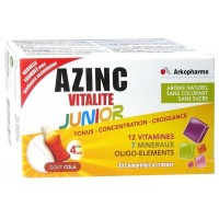 Витаминный комплекс для детей Azinc Vitality Junior кола 30 таблеток