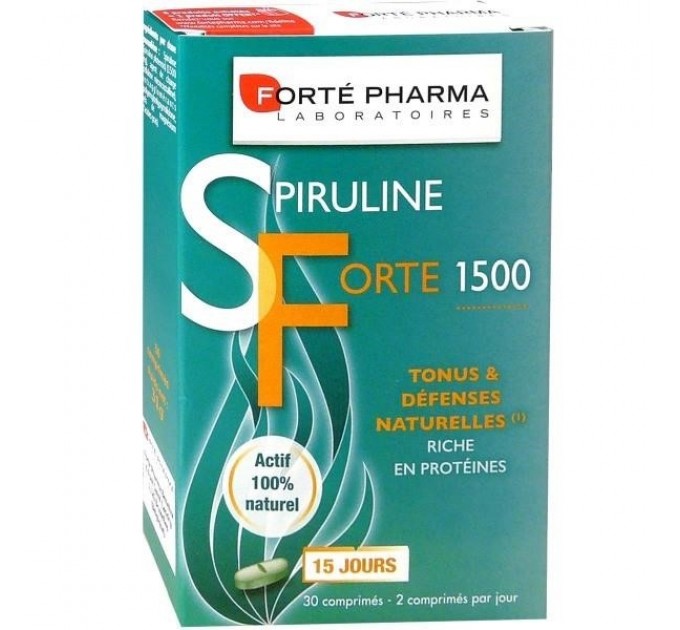 Спирулина Spiruline Forte 1500 FORTÉ PHARMA 30 таблеток