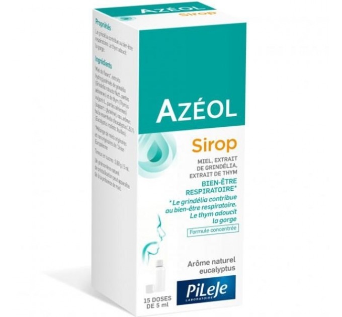 Сироп для лечения верхних дыхательных путей AZEOL Sirop Bien-être PILEJE 75 мл