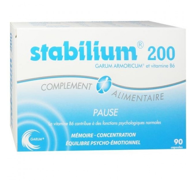 Комплекс память и концентрация Stabilium 200 Pause YALACTA 90 капсул 