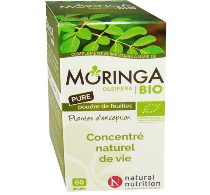 Моринга масличная MORINGA Oleifera BIO 60 капсул  