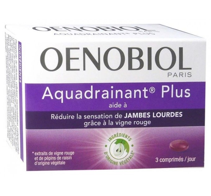 Комплекс для ног OENOBIOL AQUADRAINANT Plus 45 таблеток