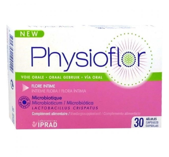 Микробиотик для интимной флоры PHYSIOFLOR Iprad 30 капсул