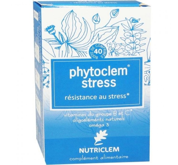 Комплекс от стресса Phytoclem STRESS NUTRICLEM 40 таблеток
