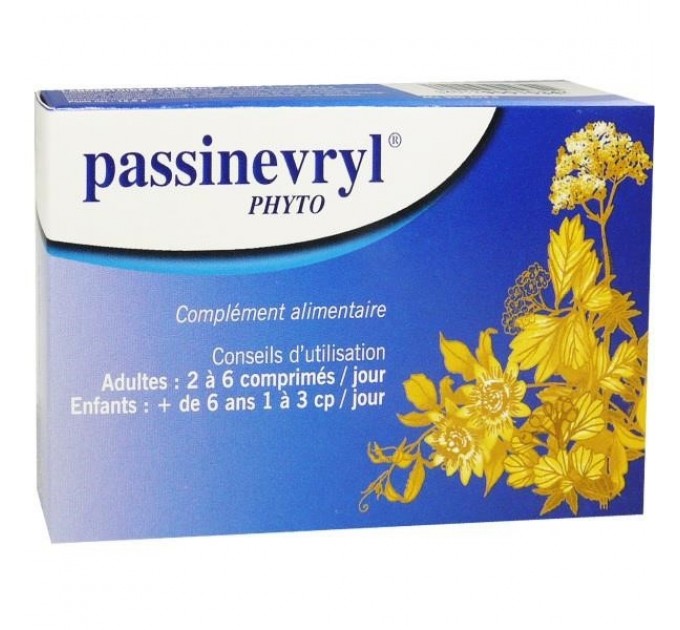 Капсулы от бессоницы Passinévryl Phyto NUTRICLEM 40 таблеток