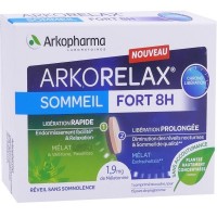 Капсулы с мелатонином от бессоницы Arkopharma Arkorelax Strong Sleep 8H 15 таблеток
