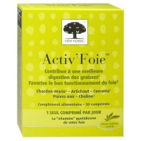 Таблетки для печени Activ'Foie NEW NORDIC