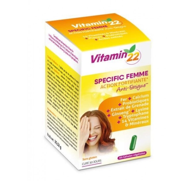 Витамины для женщин INELDEA Vitamin 22 Specific Femme 60 капсул