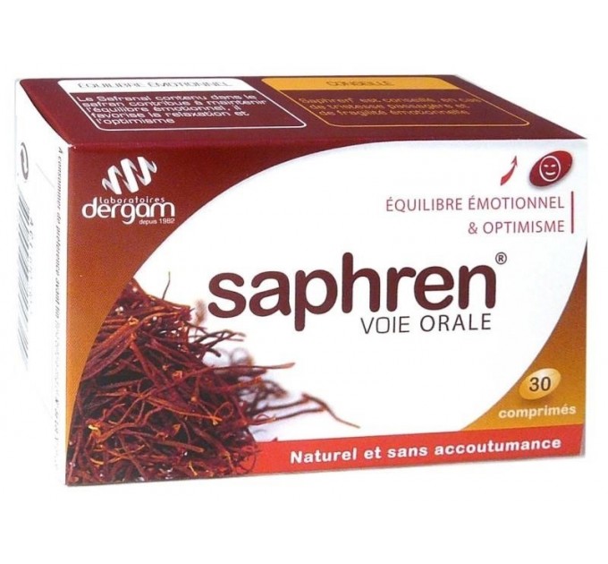 Комплекс для нервной системы SAPHREN DERGAM 30 таблеток