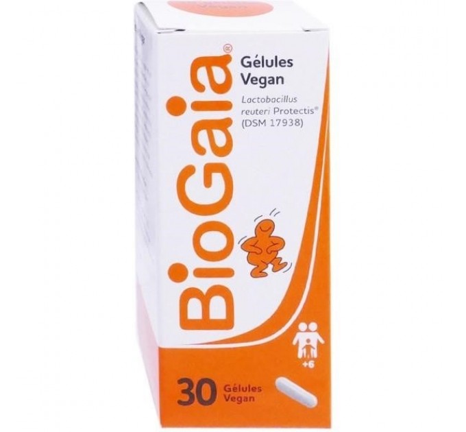 Веганские капсулы BioGaia® Vegan PediAct 30 шт