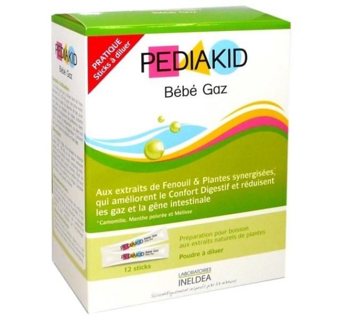 Средство от коликов для детей Pediakid Bebe Gaz 12 палочек
