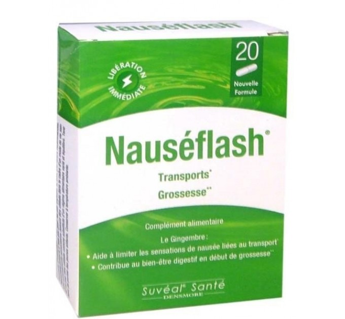 Капсулы от тошноты Suveal Sante Nauseflash 20 капсул