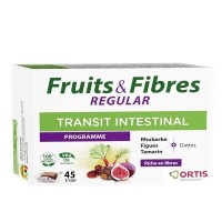 Кубики для кишечника Ortis Fruits & Аibers Transit 45 шт