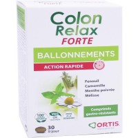 Капсулы против вздутия живота Ortis Colon Relax Forte 30 капсул