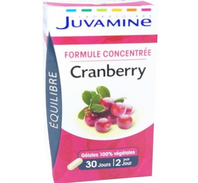 Клюква для мочеполовой системы JUVAMINE CRAMBERRY 60 таблеток
