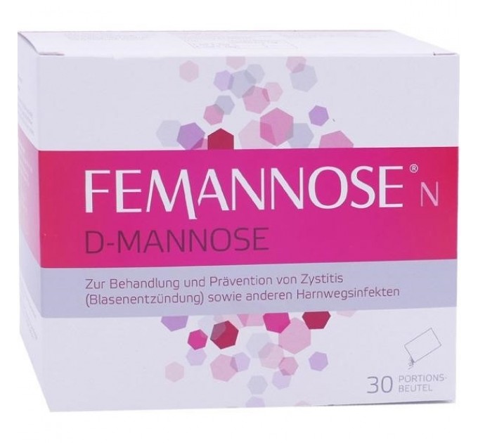 Комплекс при цистите FEMANNOSE N D-MANNOSE CYSTITES 30 пакетиков X 4G