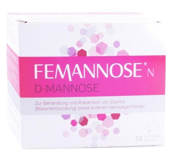 Комплекс при цистите FEMANNOSE D-MANNOSE 14 пакетиков 2 г