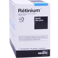 Капсулы для здоровья глаз NHCO Retinium 28 таблеток + 28 капсул 