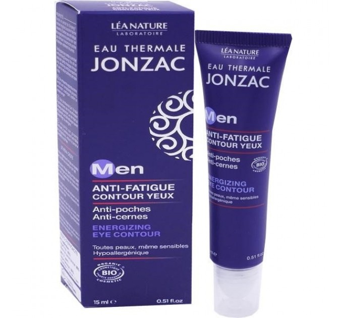 Мужской контур для уставших глаз Jonzac Men Anti-Fatigue Eye Contour 15 мл  