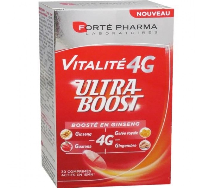 Витаминный комплекс Forte Pharma Vitalite 4G Ultra Boost 30 таблеток