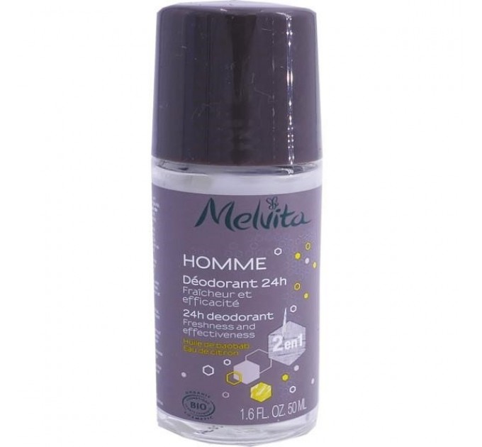 Дезодорант Melvita Homme 24H 50 мл