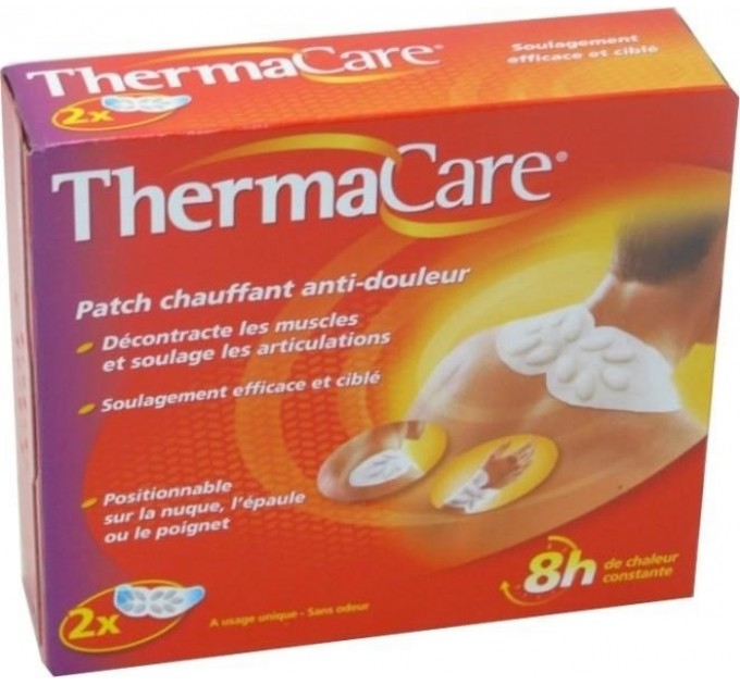 Разогревающий пластырь для снятия боли Thermacare * 2