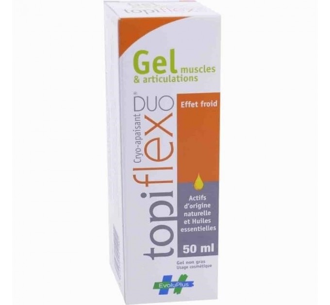 Крио-успокаивающий гель для мышц и суставов Topiflex Duo Gel Muscles & Articulations 100 мл 