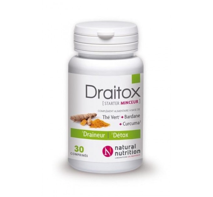 Комплекс для похудения Draitox Bio Draineur Détox 30 таблеток