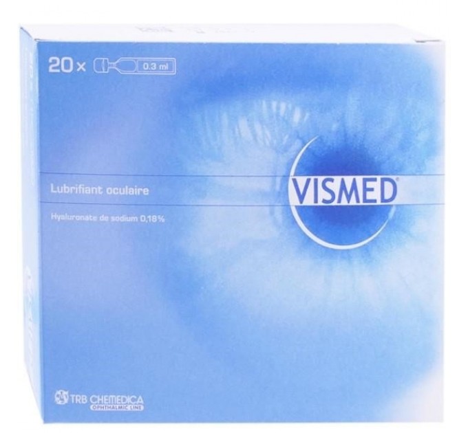 Раствор для глаз VISMED LUBRIFIANT OCULAIRE 0,3 мл