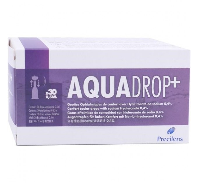 Раствор для линз Percilens Aquadrop + 30 доз по 0,5 мл