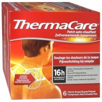 Обезболивающие патчи на шею 16 часов облегчения THERMACARE Neck Heating Patch 6 шт