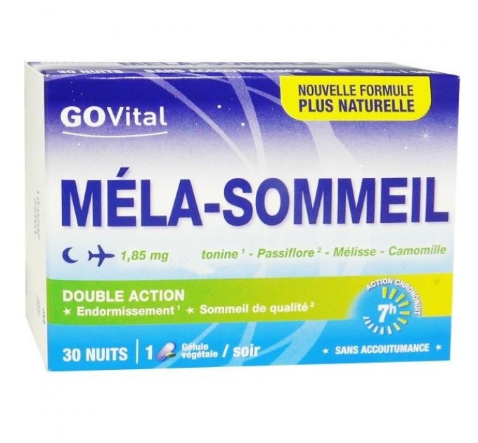 Лекарство от бессоницы Go vital Mela-Sleep 30 капсул  