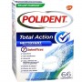 Очищающие таблетки для зубных протезов TOTAL ACTION POLIDENT 66 таблеток
