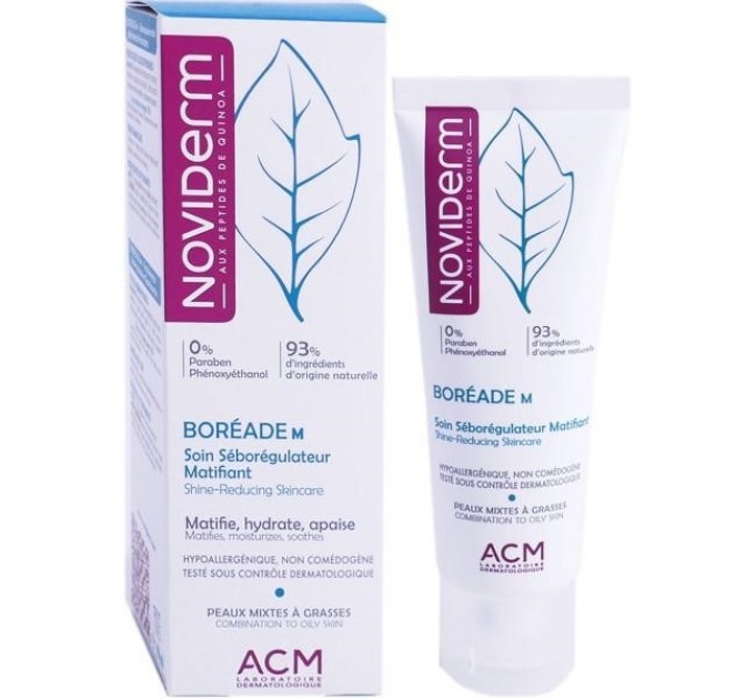 Крем матирующий себорегулятор Noviderm Boreade M 40 мл
