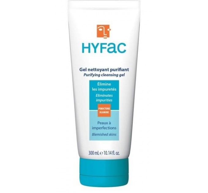 Очищающий гель для лица и тела Hyfac GEL NETTOYANT 300 мл