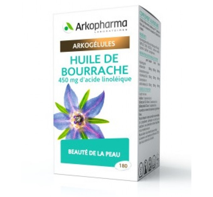 Масло огуречника Arkopharma Huile de Bourrache 180 капсул