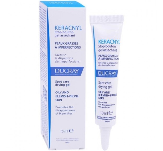 Точечный крем против прыщей Ducray Keracnyl Stop Bouton 10 мл
