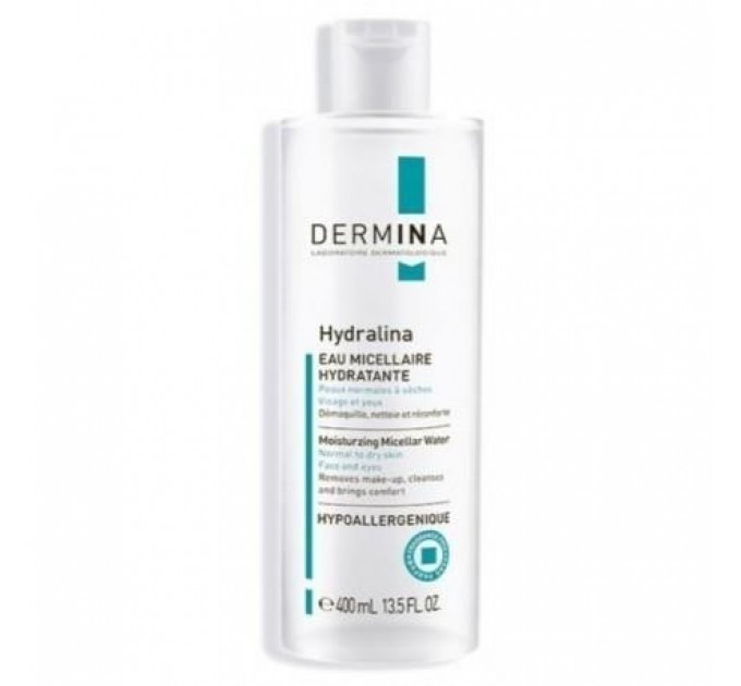 Мицеллярная вода увлажняющая Dermina Hydralina 400 мл