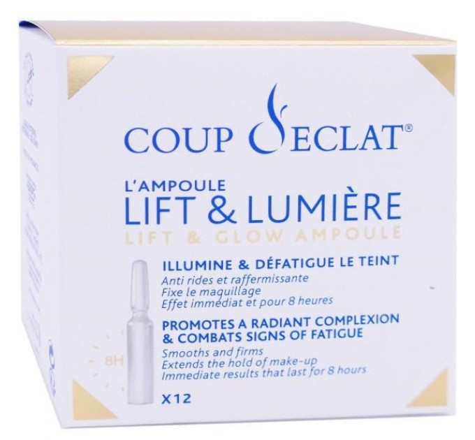 Комплекс для уставшей кожи COUP D'ECLAT LIFT ET LUMIERE 12 ампул