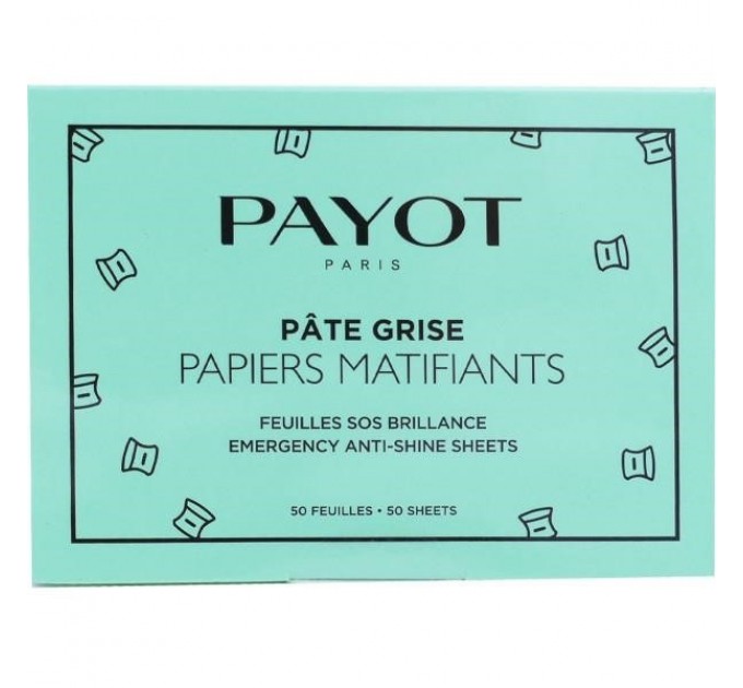 Матирующая бумага Pâte Grise Papiers Matifiants Payot 50 листов